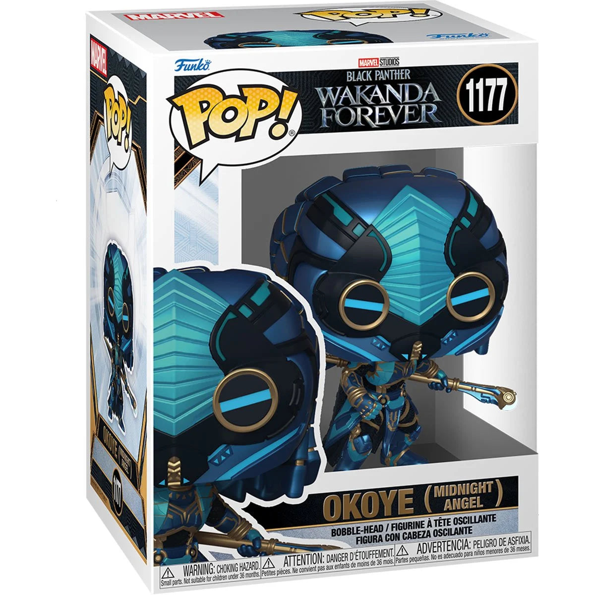 Funko Pop Marvel: Black Panther Wakanda Forever - Okoye Midnight Angel