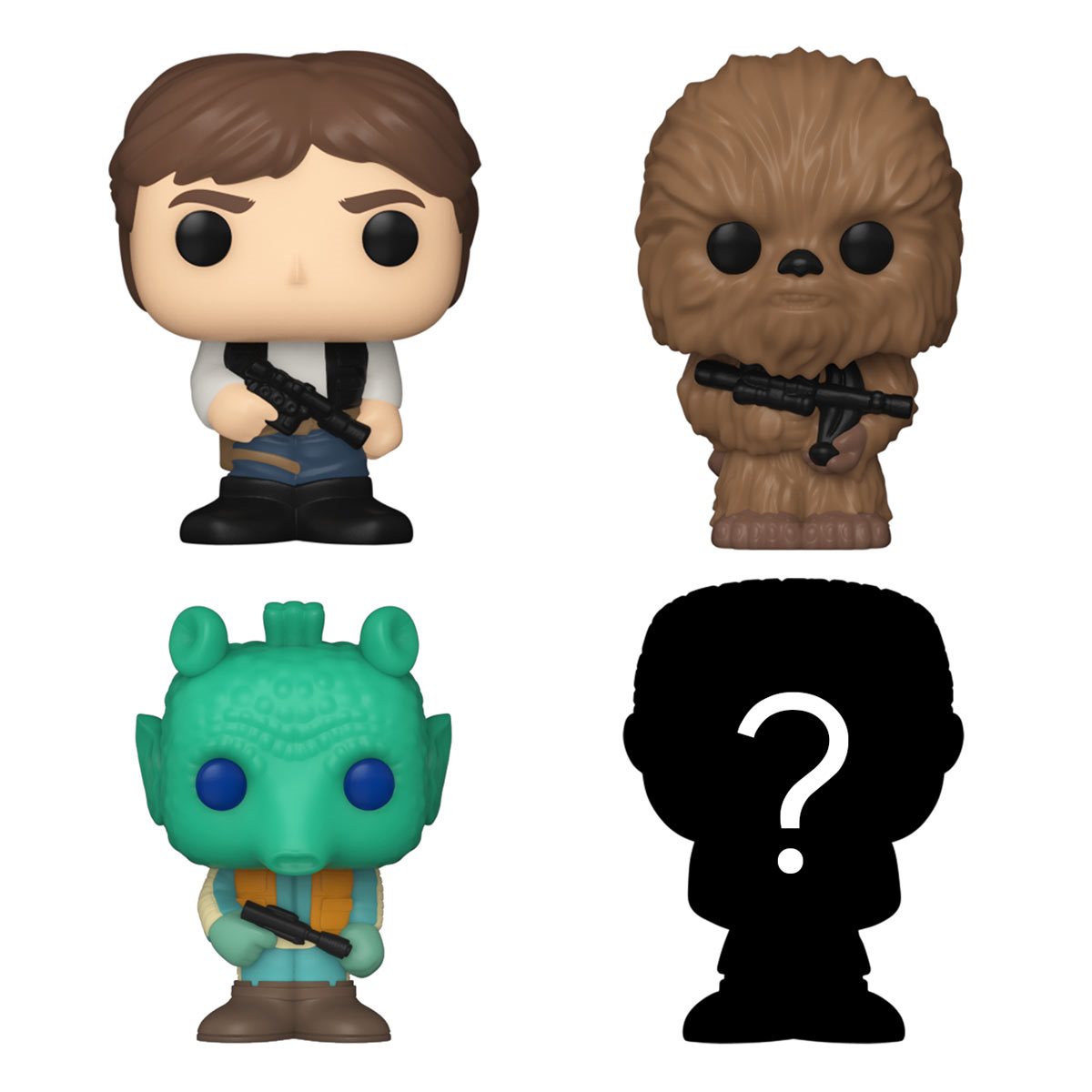 Funko Bitty Pop: Star Wars - Han Solo 4 Pack