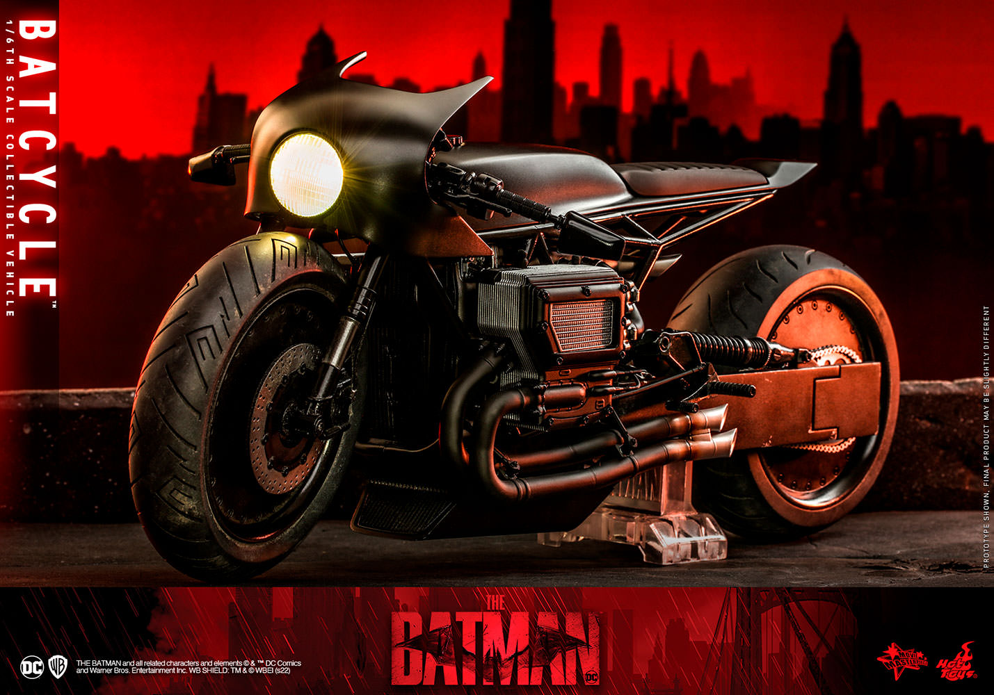 Hot Toys Movie Masterpiece Series: The Batman - Batimoto Escala 1/6