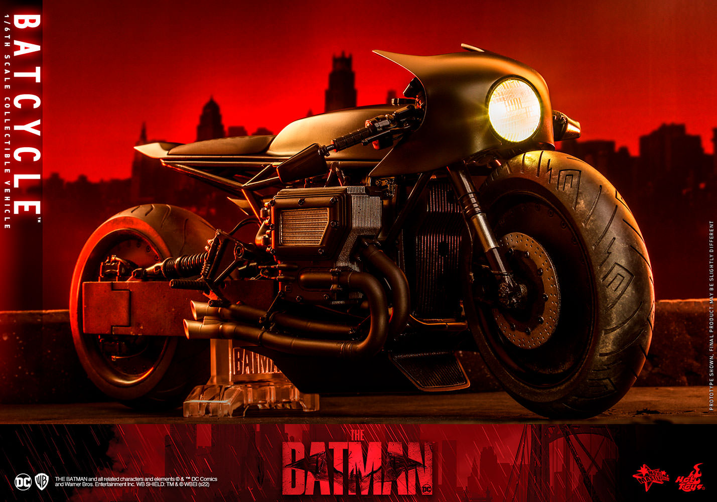 Hot Toys Movie Masterpiece Series: The Batman - Batimoto Escala 1/6