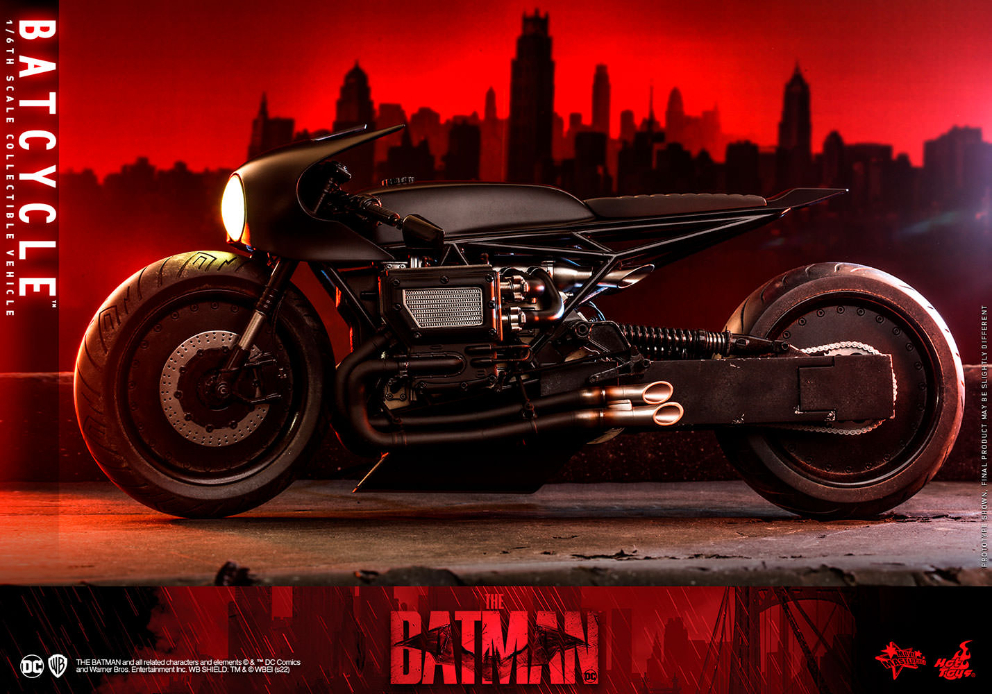 Hot Toys Movie Masterpiece Series: The Batman - Batimoto Escala 1/6