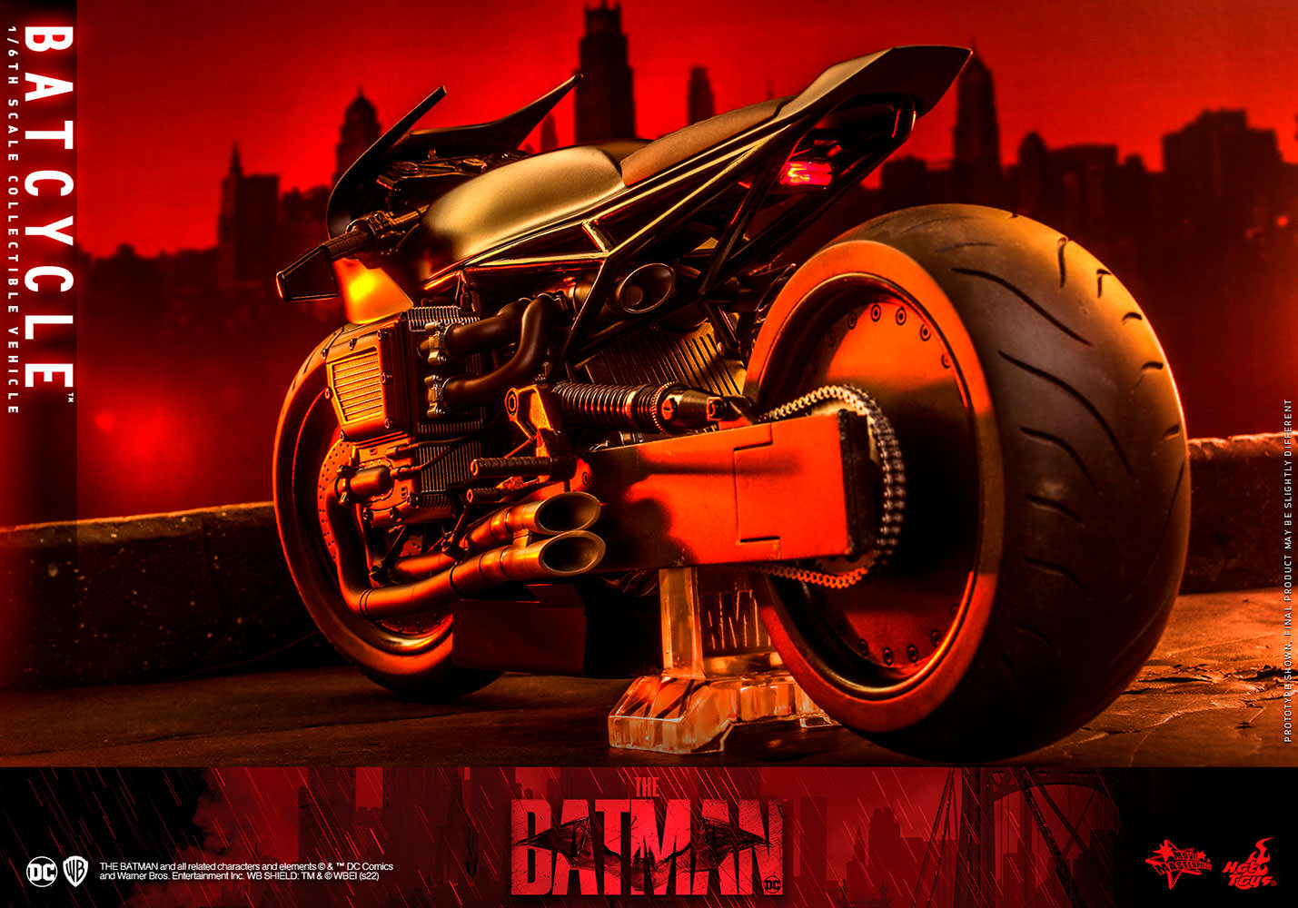 Hot Toys Movie Masterpiece Series: The Batman - Batimoto Escala 1/6