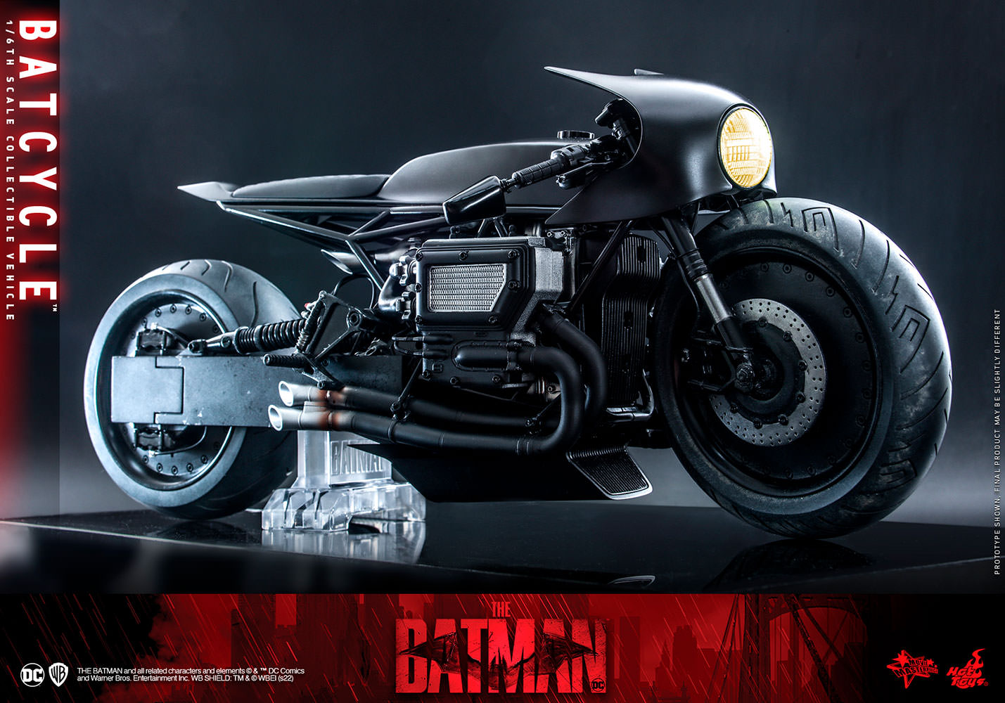 Hot Toys Movie Masterpiece Series: The Batman - Batimoto Escala 1/6