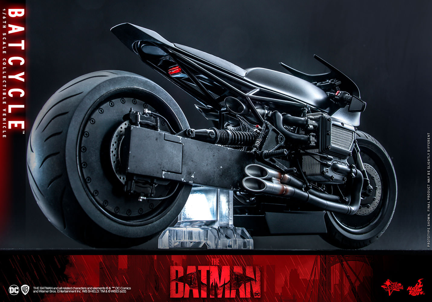 Hot Toys Movie Masterpiece Series: The Batman - Batimoto Escala 1/6