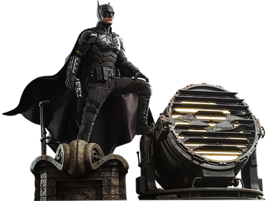 Hot Toys Movie Masterpiece Series: The Batman - Batman y Batiseñal Escala 1/6