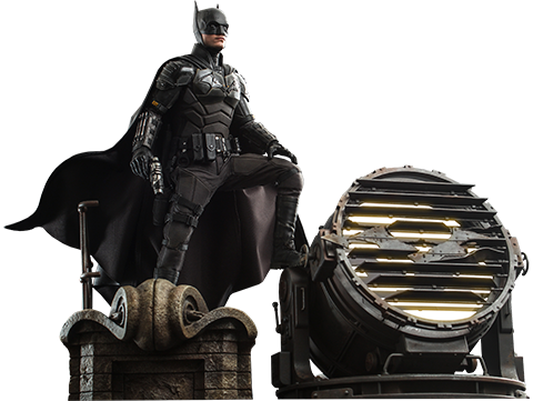 Hot Toys Movie Masterpiece Series: The Batman - Batman y Batiseñal Escala 1/6