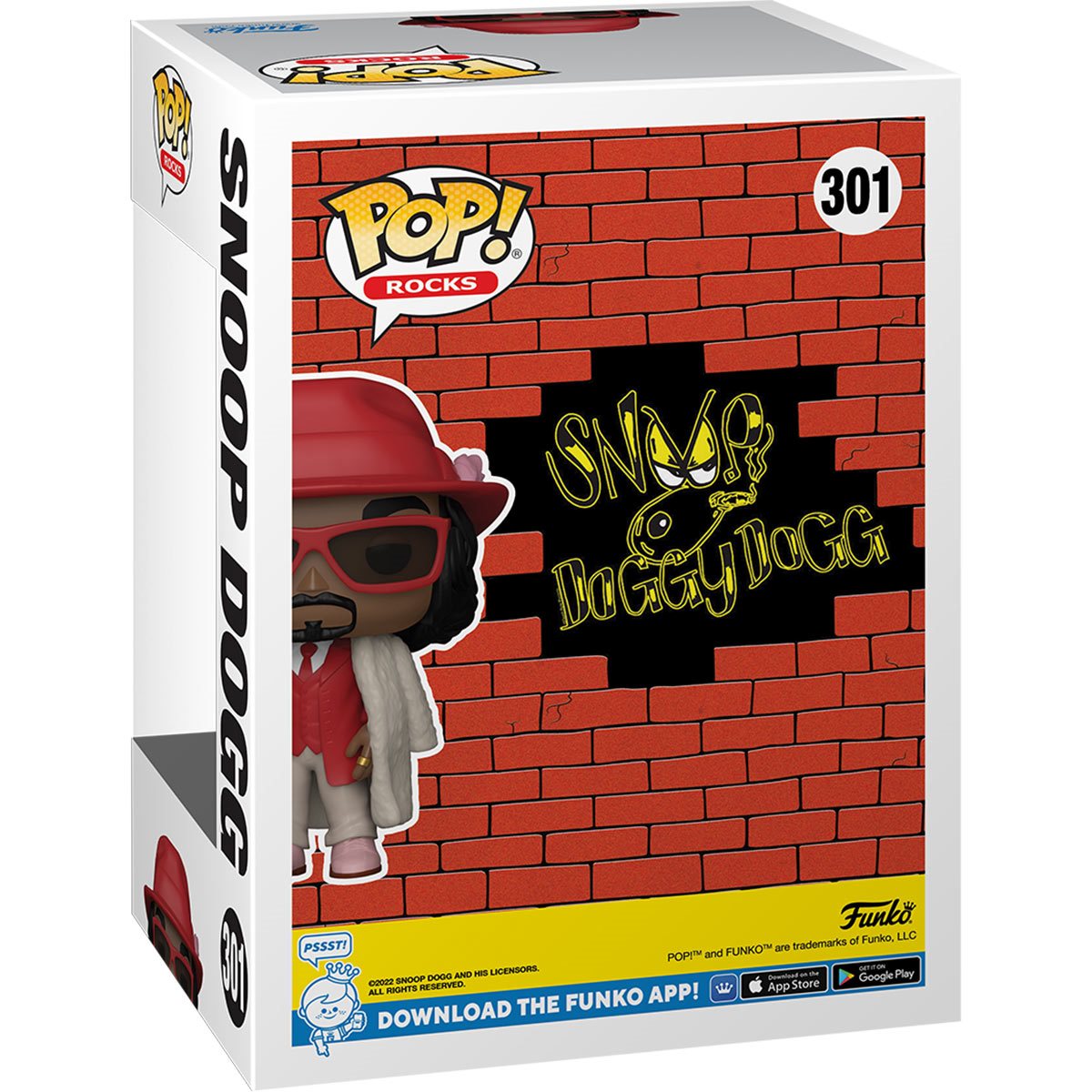 Funko Pop Rocks: Snoop Dogg - Snoop Dogg Con Abrigo