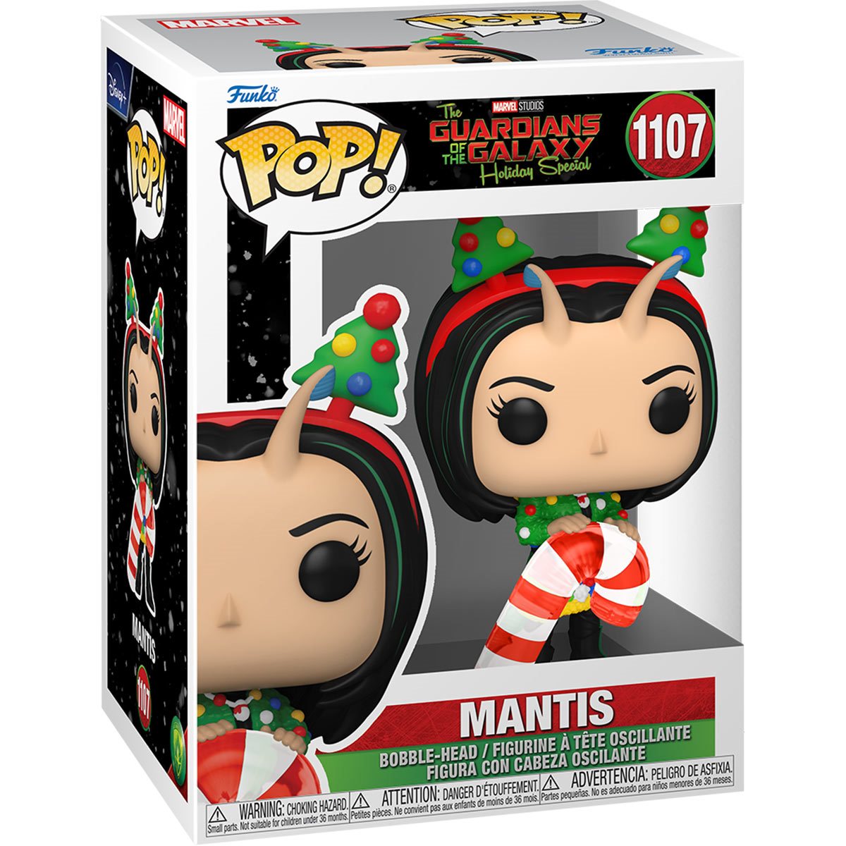 Funko Pop Marvel: Guardianes de la Galaxia Navidad - Mantis