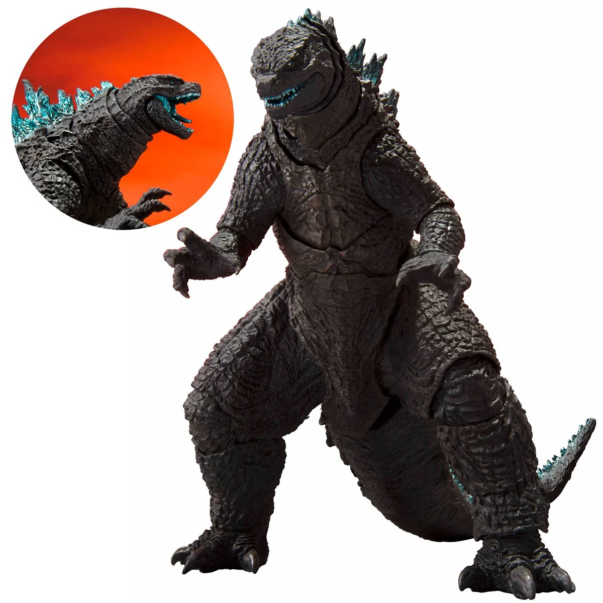 Bandai Tamashii Nations SH Monsterarts: Godzilla vs Kong 2021 - Godzilla Figura de Accion