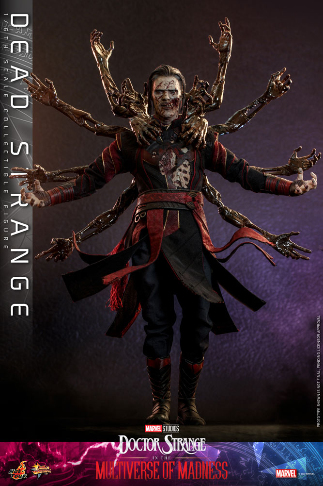 Hot Toys Movie Masterpiece Series: Marvel Doctor Strange Multiverse of Madness - Dead Strange Escala 1/6