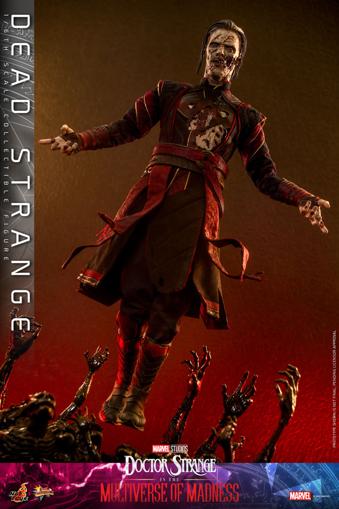 Hot Toys Movie Masterpiece Series: Marvel Doctor Strange Multiverse of Madness - Dead Strange Escala 1/6