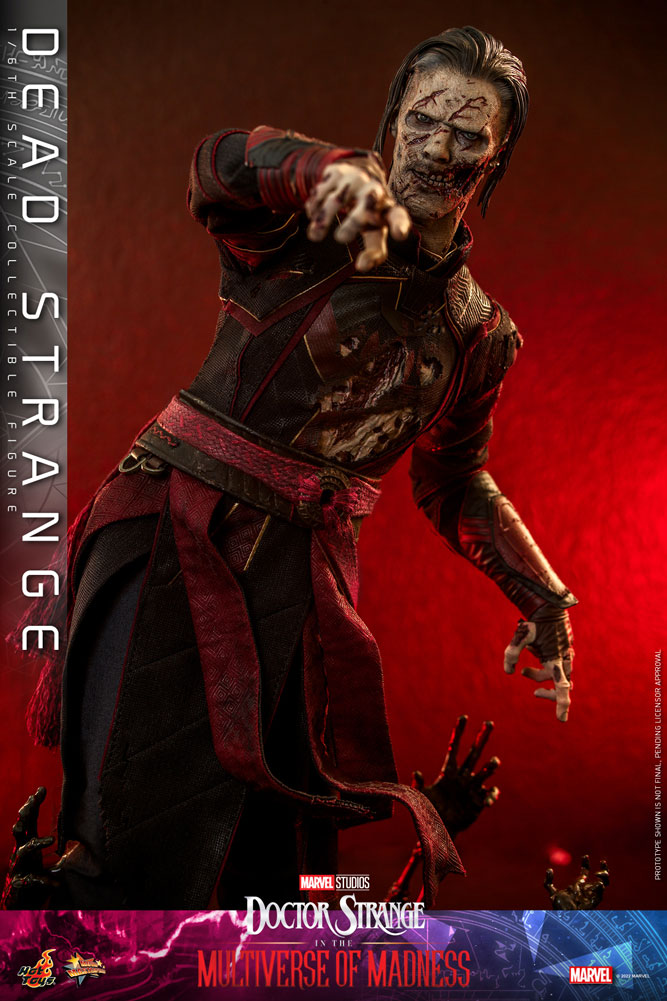 Hot Toys Movie Masterpiece Series: Marvel Doctor Strange Multiverse of Madness - Dead Strange Escala 1/6