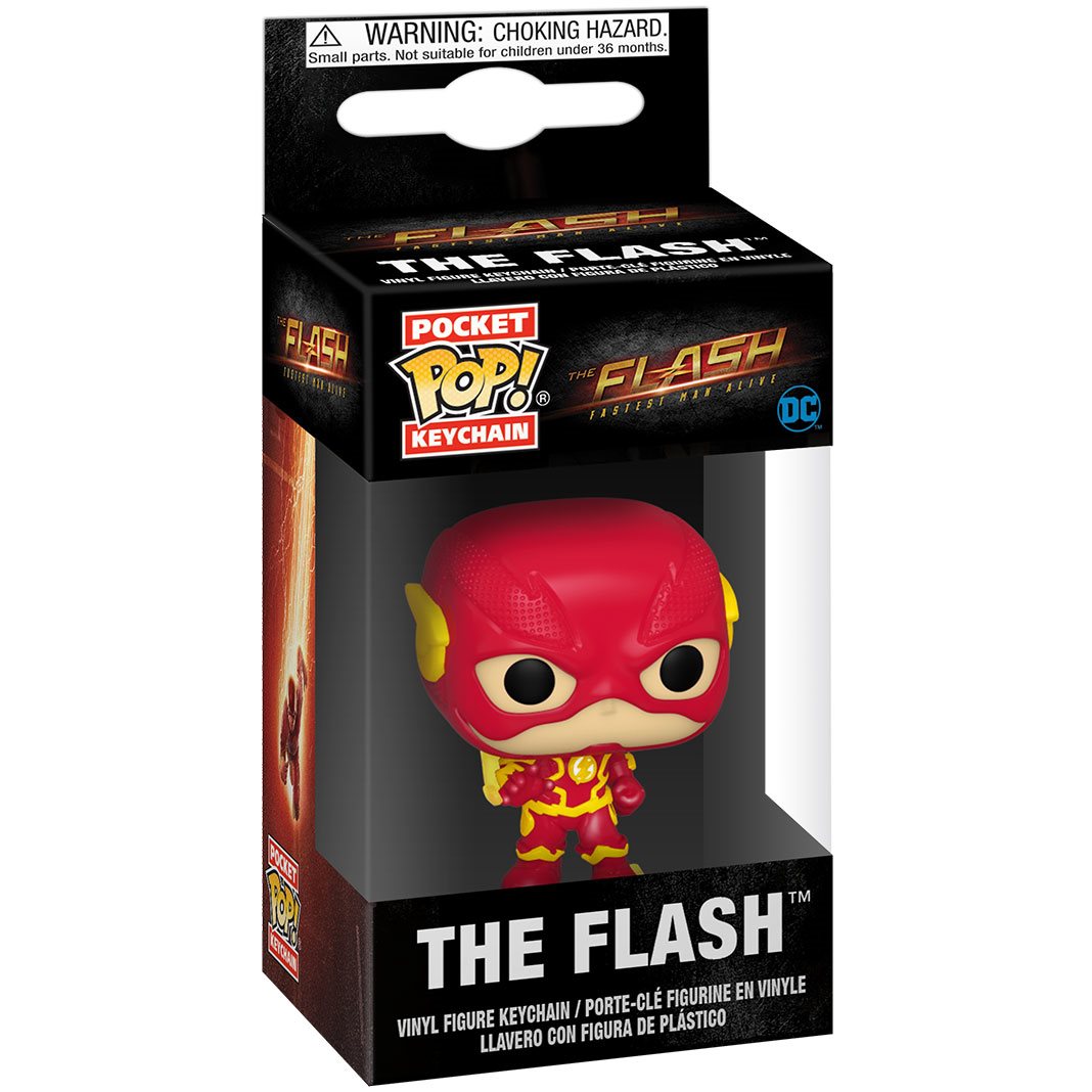 Funko Pop Keychain: The Flash - The Flash Llavero