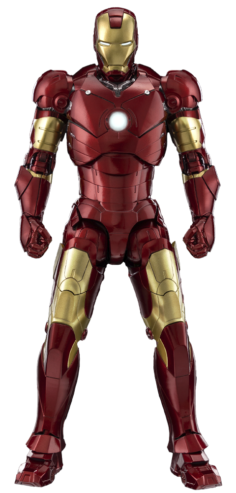 Threezero Collectible Figure: Marvel Avengers Infinity Saga - Iron Man Mark 3 Deluxe