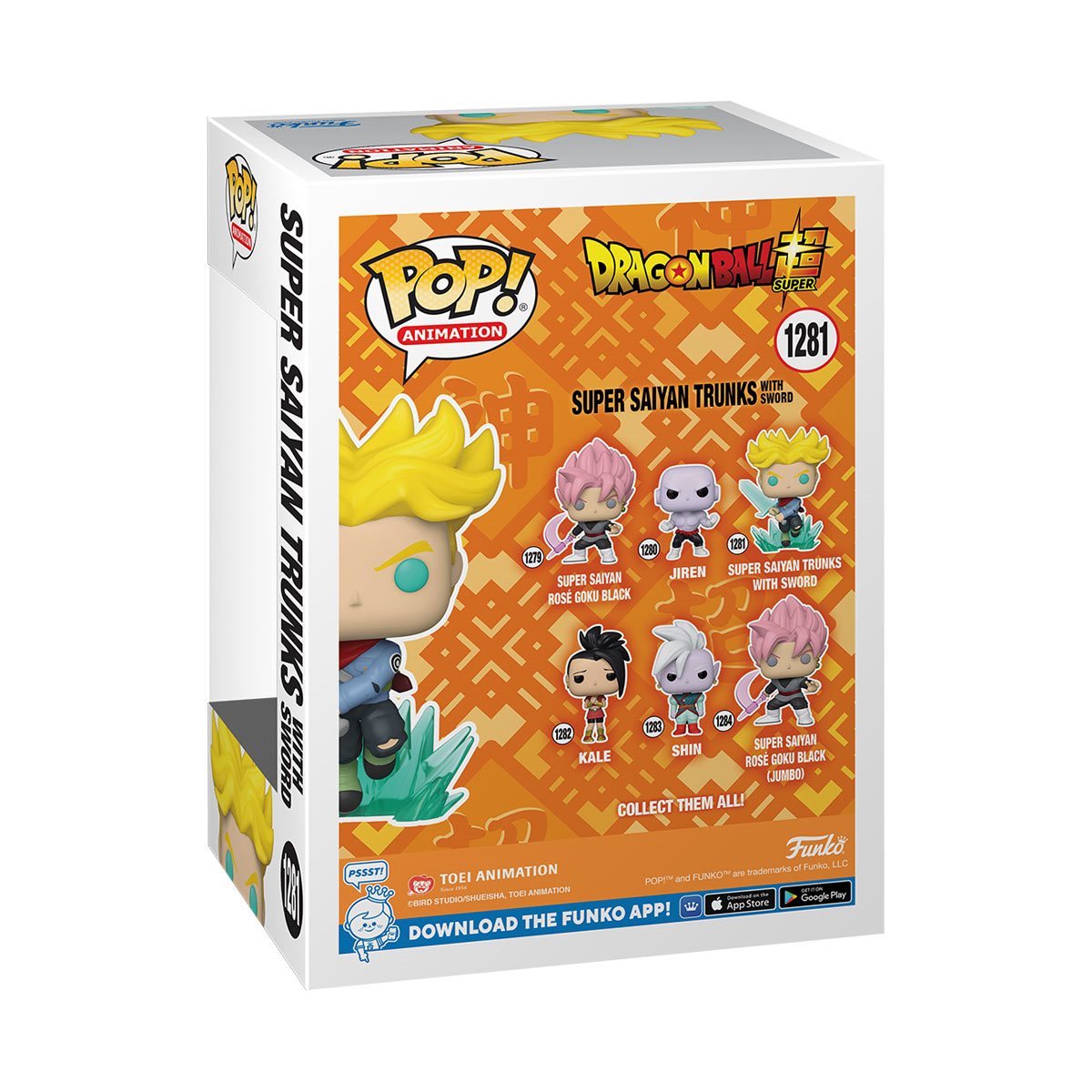 Funko Pop Animation: Dragon Ball Super - Super Saiyajin Trunks Con Espada