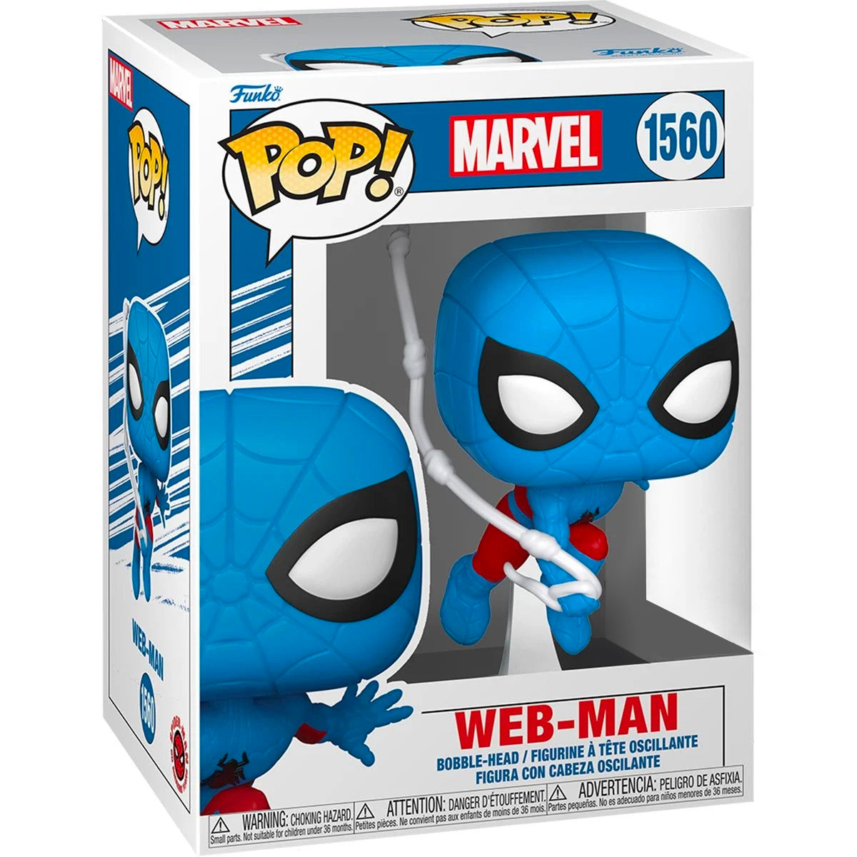 Funko Pop Marvel: SpiderMan - Web Man Exclusivo