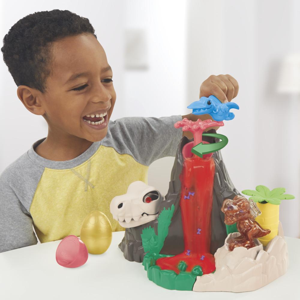 Play Doh: Set Dino Isla Del Volcan