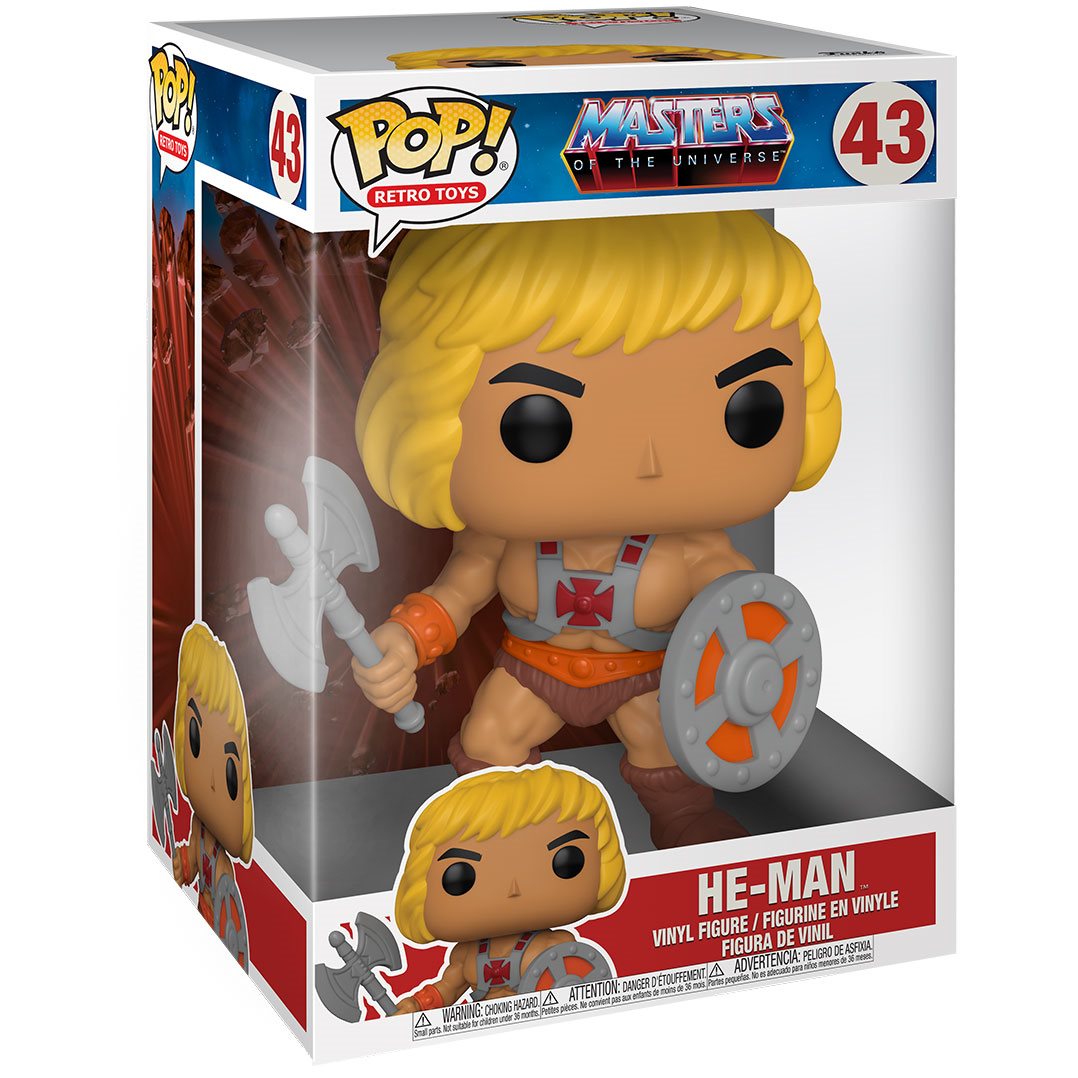 Funko Pop Animation: Los Amos del Universo - He Man 10 Pulgadas