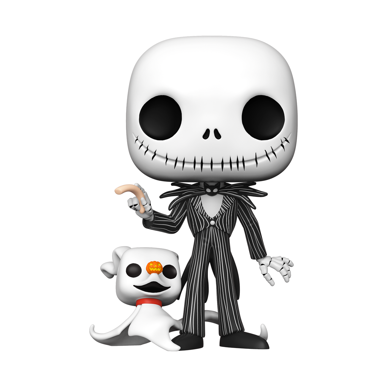 Funko Pop Disney: Mundo de Jack - Jack con Zero 10 Pulgadas Halloween