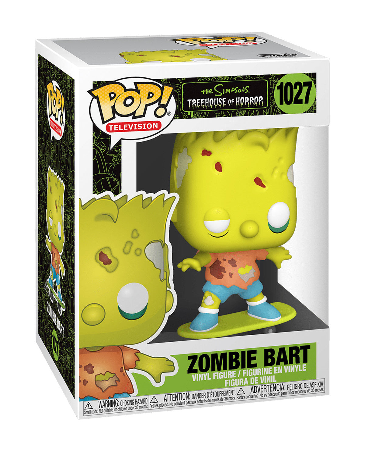 Funko Pop TV: Los Simpson La Casa Del Horror - Bart Zombie