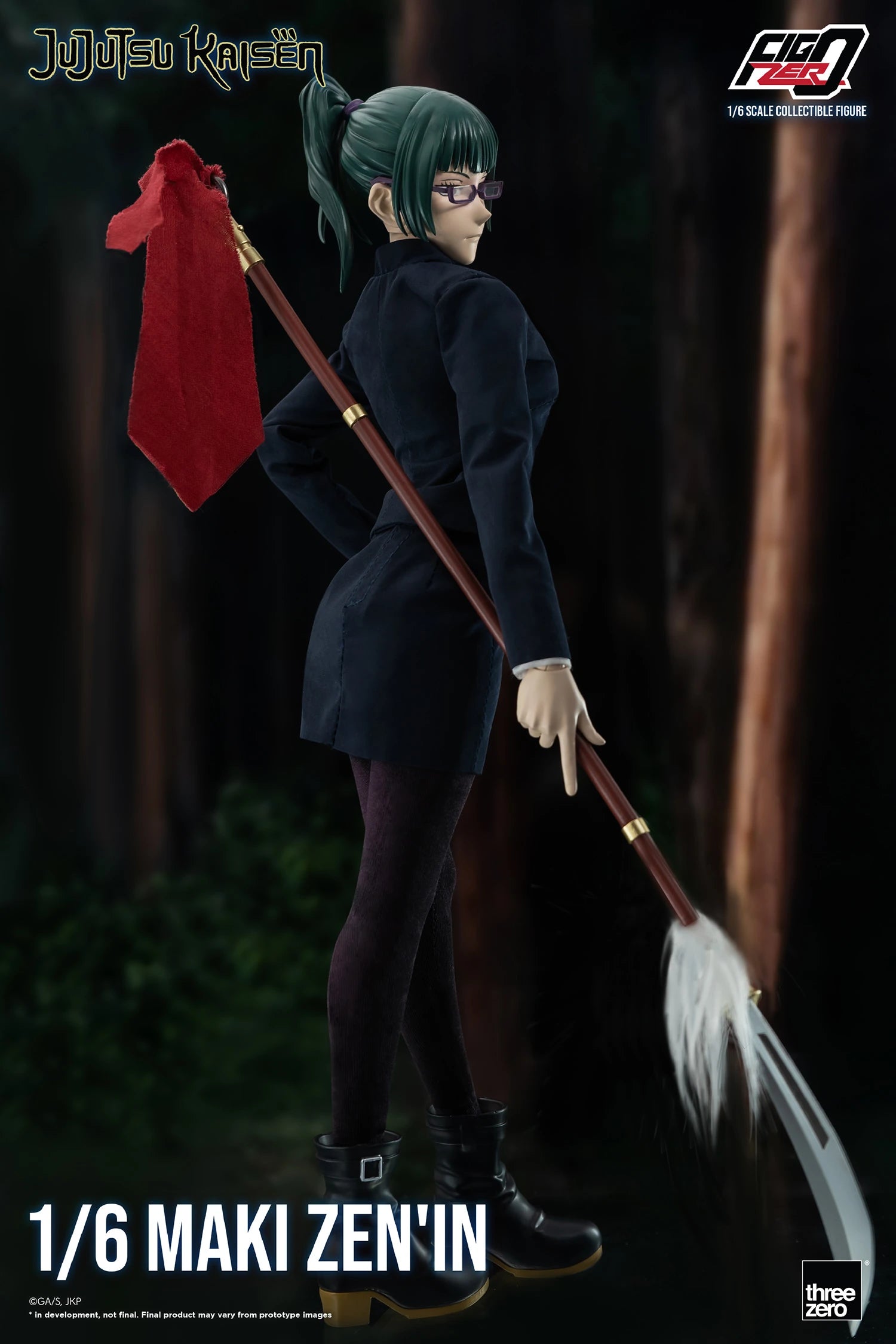 Threezero FigZero: Jujutsu Kaisen - Maki Zenin Escala 1/6