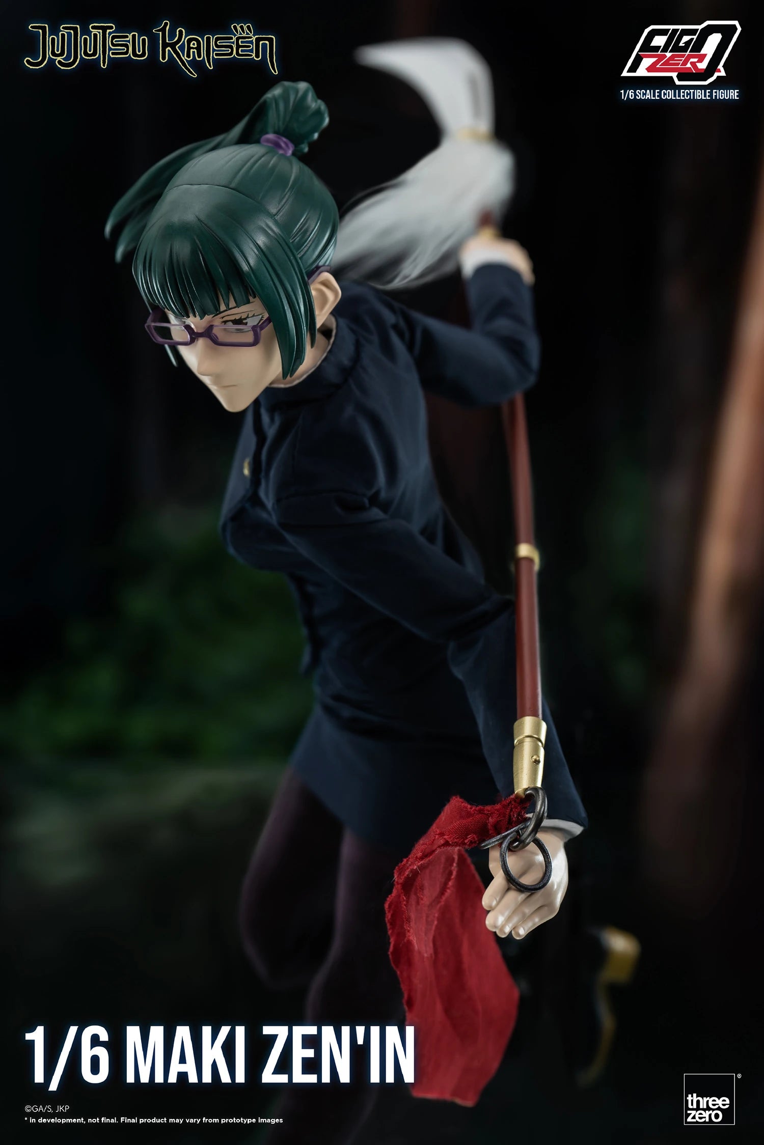 Threezero FigZero: Jujutsu Kaisen - Maki Zenin Escala 1/6