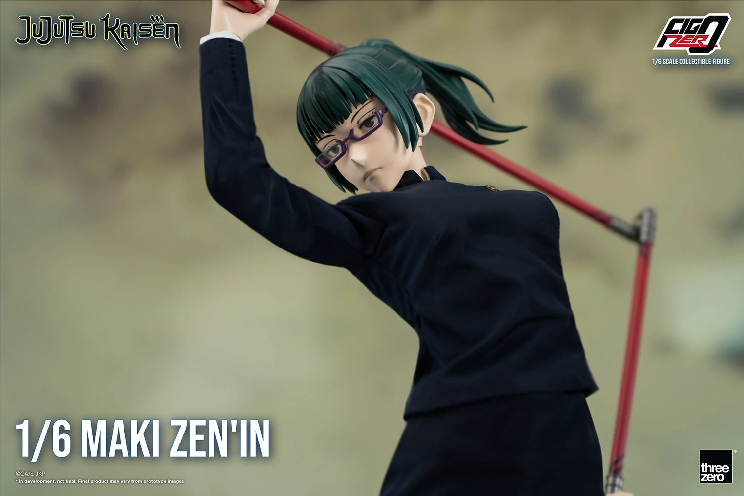 Threezero FigZero: Jujutsu Kaisen - Maki Zenin Escala 1/6