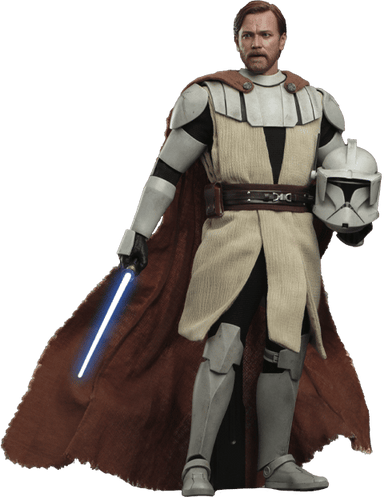 Hot Toys Television Masterpiece Series: Star Wars The Clone Wars - Obi Wan Kenobi Escala 1/6