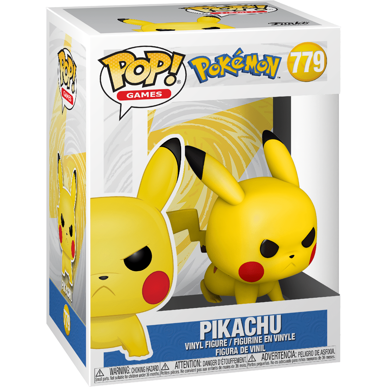 Funko Pop Games: Pokemon - Pikachu Ataque Rapido