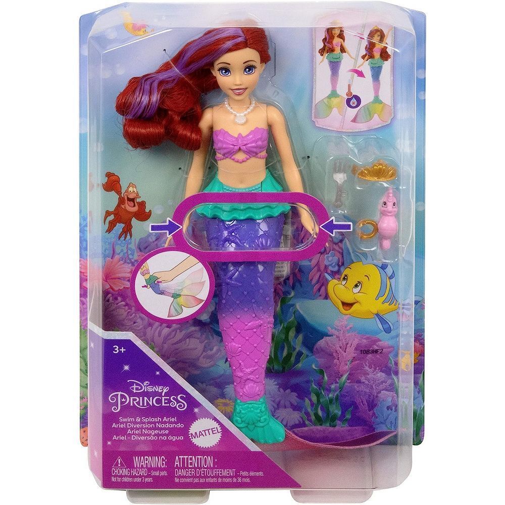 Disney Princess: Ariel Aleta Magica Diversion En El Agua